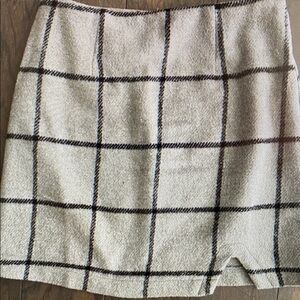 Lulus Plaid Skirt